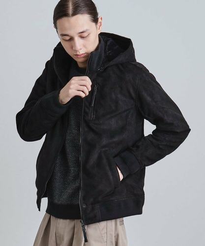 日单贵牌TAKEO KIKUCHI tk男士麂皮绒中棉夹克样式棉服