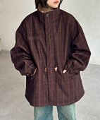 日单潮牌cpcm军事风格 m65聚酯仿羊毛呢子大衣外套宽松秋冬男女款