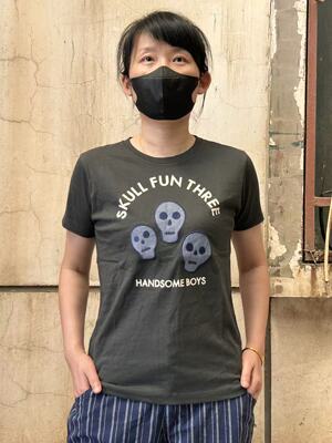 日单潮牌graniph女士全棉短袖T恤刺绣胶印男女同款