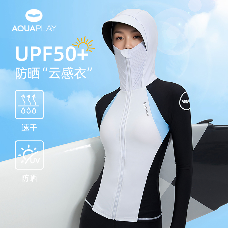 AquaPlay安泊来长袖分体泳衣