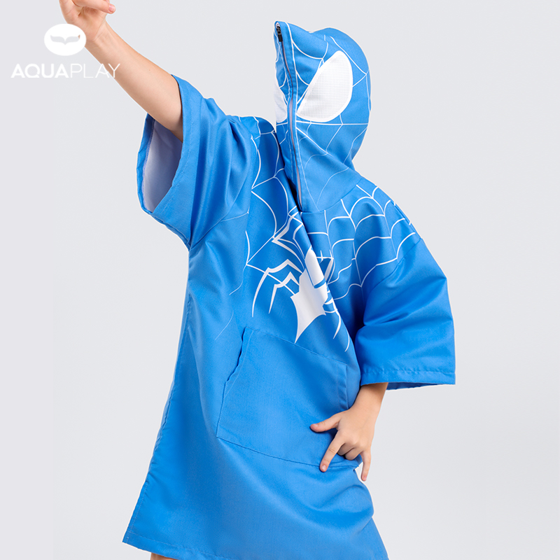 AquaPlay儿童游泳斗篷连帽吸水