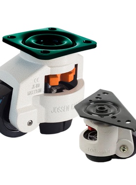 水平调节轮福马轮GD40F60F80F100F120150F万向轮支撑脚轮复合脚轮