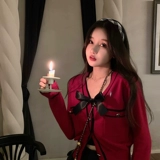 Осенний бархатный кардиган, куртка, коллекция 2021, в стиле Шанель