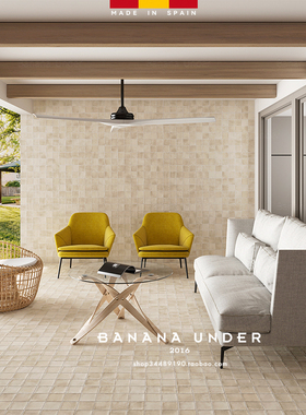 Argile蕉下西班牙进口侘寂赤贫风厨房墙砖别墅地砖卫生间阳台瓷砖