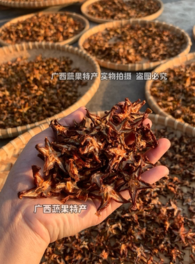 新鲜酸杨桃干 三念桑捻三稔脯干羊桃干 特酸无添加水果茶 酸桑稔