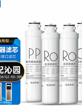 适配沁园纯水机滤芯QZ-RD304/RD309全套滤芯卡接式净水机耗材