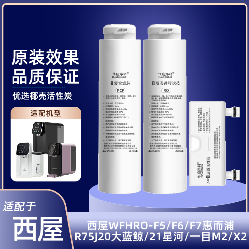 适配西屋台式净水器滤芯F5/F6