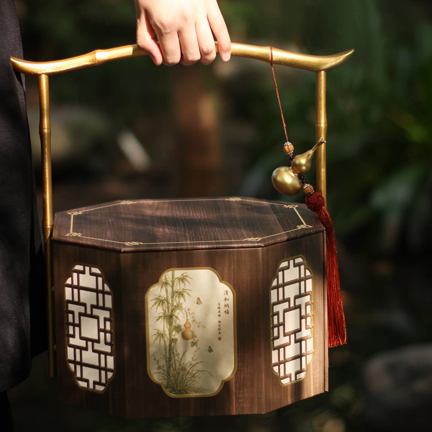 2026新款高档中秋节月饼包装盒礼盒68粒月饼盒子硬盒空盒手提款