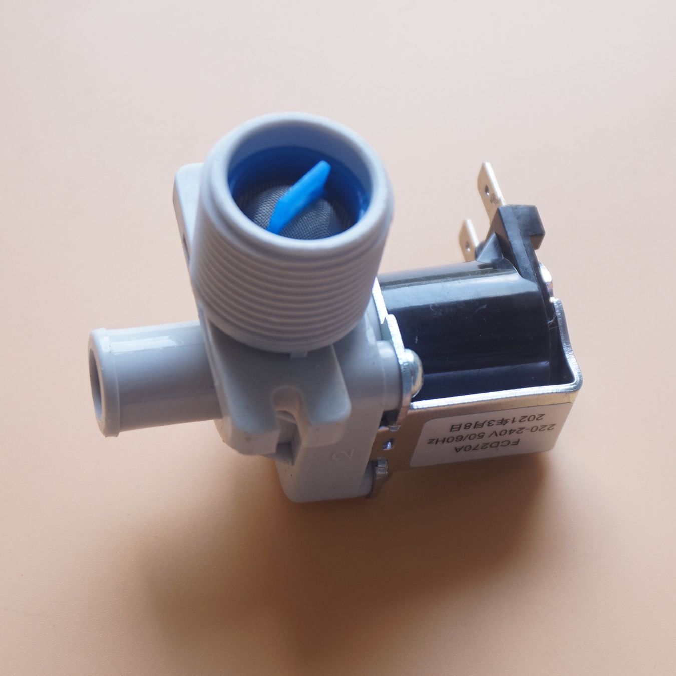 美的mb55-v3006g-8168h-x3037g洗衣机配件开关阀电磁进水阀注水阀