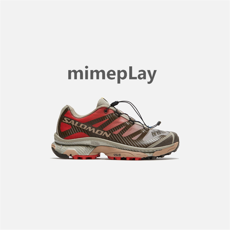 萨洛蒙 Salomon XT-4 OG 卡其红户外徒步登山越野跑山男女鞋