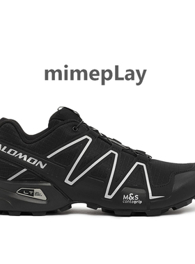 萨洛蒙 Salomon Speedcross 3 黑色 户外徒步登山越野跑山男女鞋