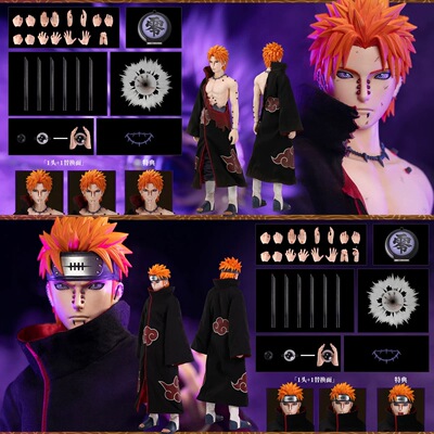 【定金】几木包邮Rocket Toys roc佩恩 天道战损火影可动兵人偶