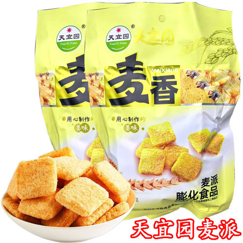 天宜园麦派30克零食香酥饼干