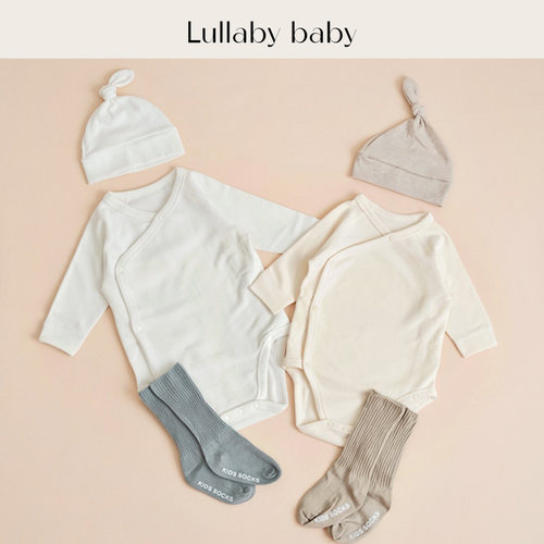 lullabybaby婴儿包屁衣长袖秋冬