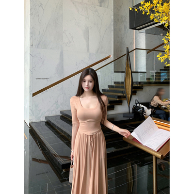 舞蹈系姐姐套装T恤针织裤