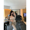 舒适针织三件套 氧气韩女系列 开衫 吊带 子 THE 裤 SWAN司凰轻奢