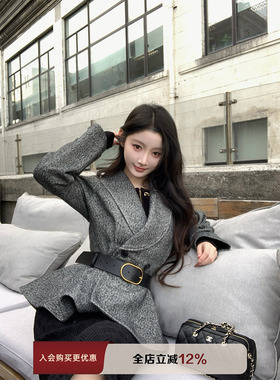 12/11 20:00 THE SWAN司凰 新季ch0le羊毛呢短外套