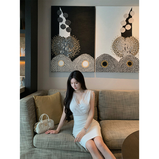 SWAN司凰轻奢 THE 娇滴滴 无袖 肯豆半裙套装 蕾丝上衣 现货9折