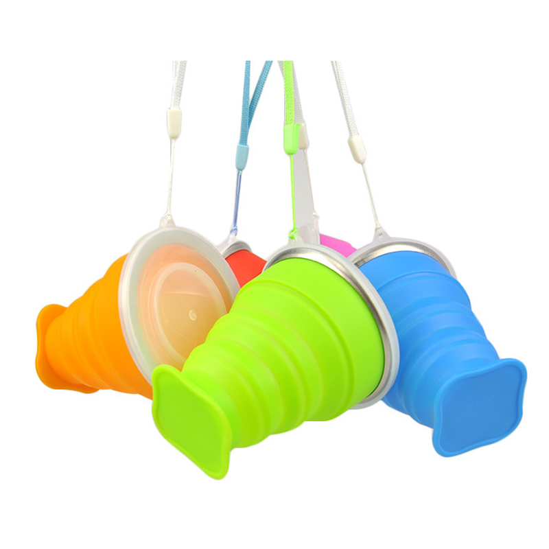 户外旅游可折叠多功能水杯