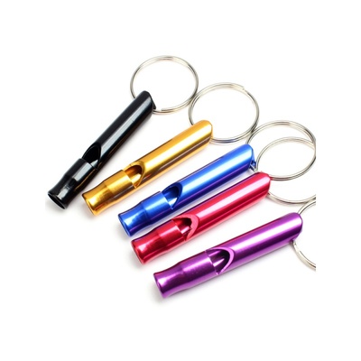 野外求生哨铝合金多色可选便携