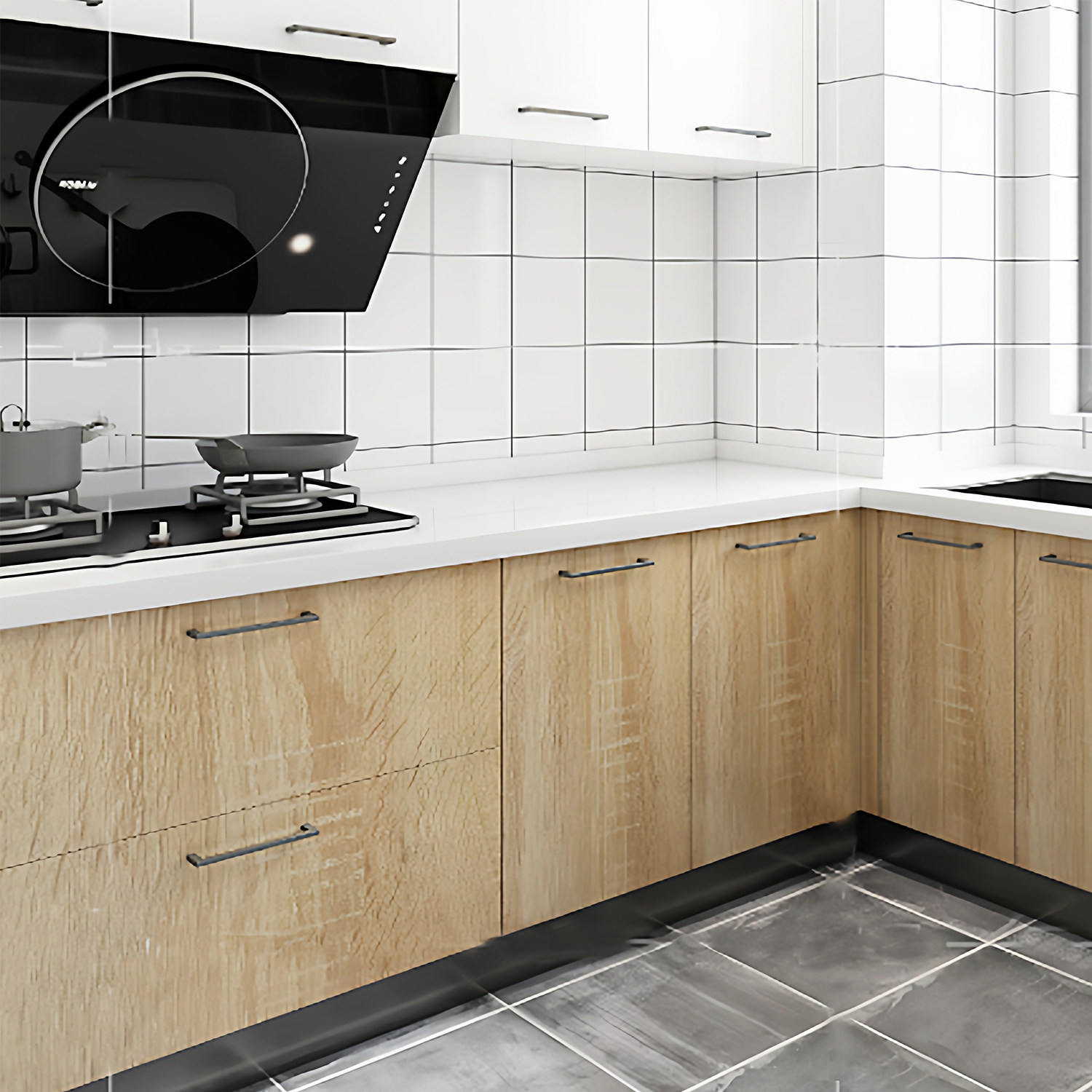 北欧防水pvc木纹贴纸家具翻新壁纸自粘衣柜橱柜房门桌面防油墙纸,家居饰品,软装墙贴,淘宝优惠券,粉丝福利购,淘宝优惠卷