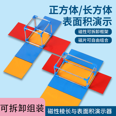 五年级下正方体和长方体框架模型