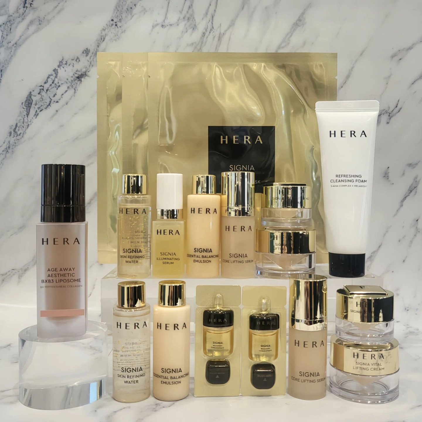 hera赫妍水眼霜精华小样保湿