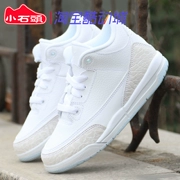 AIR JORDAN 3 AJ3 mèo trắng nổ giày trẻ em nam và nữ thấp để giúp giày bóng rổ 429487-111 - Giày dép trẻ em / Giầy trẻ