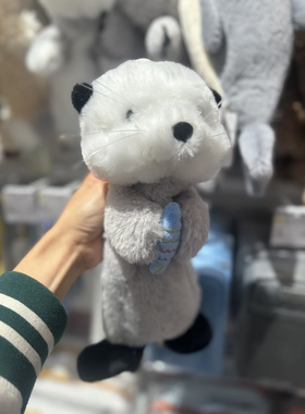 【KKV代购】Nuzzle.Joy联名海洋系列毛绒笔袋鲨鱼/海豚/乌龟/海獭