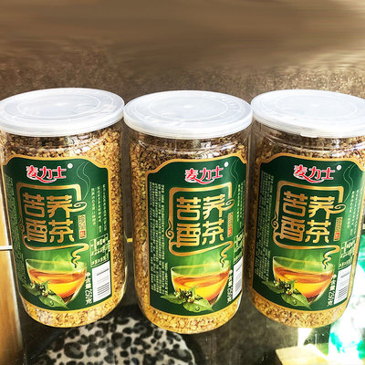 麦力士苦荞茶250g熟制苦荞香茶可以干吃熬制煮米饭泡水冲饮