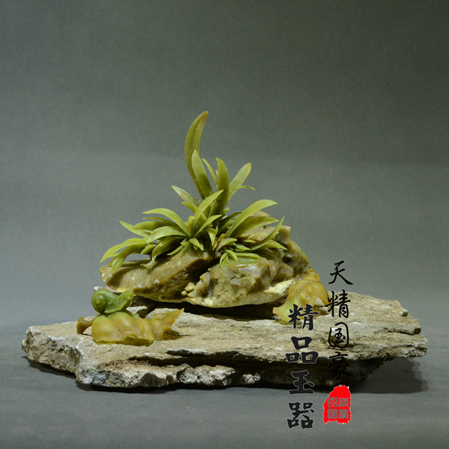 天精国豪新中式高档精品玉器摆件