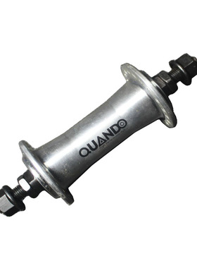 正品台湾QUANDO昆腾滚珠花鼓铝合金36孔轴皮库存货自行车V刹用