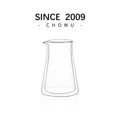 CHOMU咖啡分享壶双层玻璃