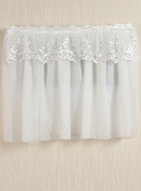 白色电表箱装饰创意遮挡门口可视门铃电话套布艺蕾丝变电器集线箱