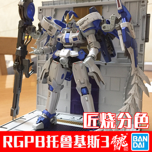 模动魂合金着色万代正品高达拼装模型RG PB限定 托鲁基斯III
