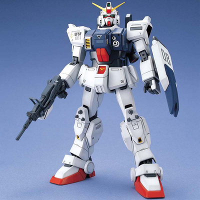 模动魂合金着色万代 MG RX-79G 陆战型高达 08MS小队 拼装模型