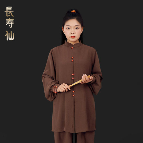 长寿仙男女新款顺垂太极服
