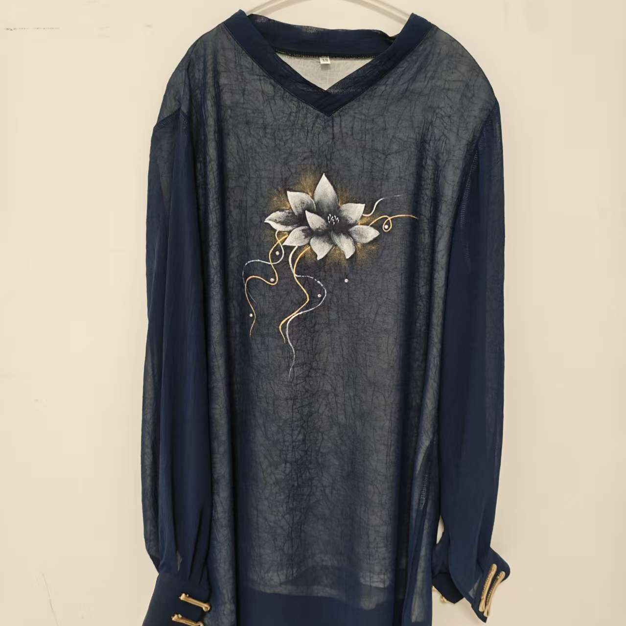 春夏秋冬孤品上衣清仓顺垂舒适中长款太极服
