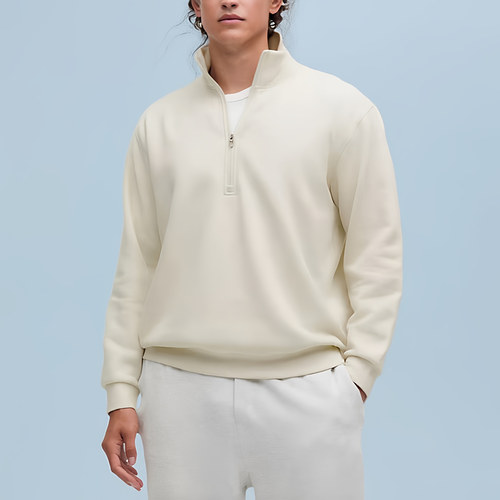 宝儿外贸1U同款男士半拉链卫衣