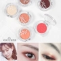 Hàn Quốc Etude House Monochrom Eye Shadow Raspberry Red Rust Bean Paste Eye Shadow Pearlescent Eye - Bóng mắt phấn mắt zeesea