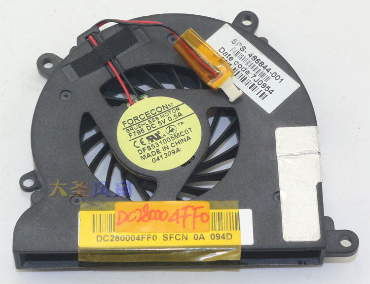 FCN原装DFS531005MC0T笔记本风扇