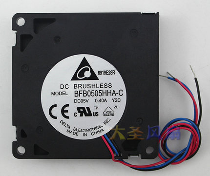 原装台达BFB0512HHA-C 12V  BFB0505HHA-C 5V 0.40A鼓风机