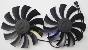 原装EVGA GTX1070/1080 PLD10015B12H 12V 0.55A显卡双风扇4线