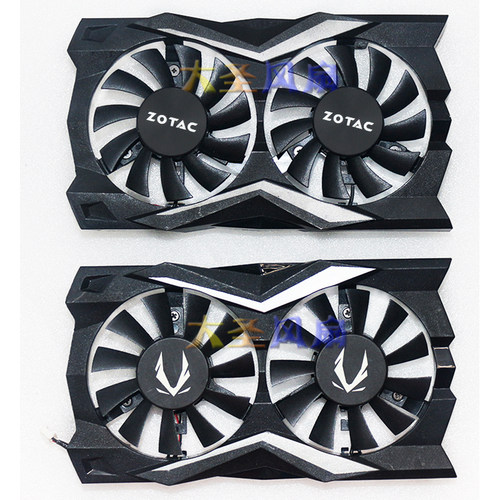 索泰显卡外壳带双风扇GTX1650