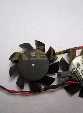 酷冷GT610 GT620  DF0401012RFMN 3.5CM直径显卡风扇