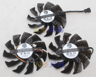 技嘉GTX970 GTX960 Mini-ITX 显卡散热风扇 PLA09215S12H 3线 4线