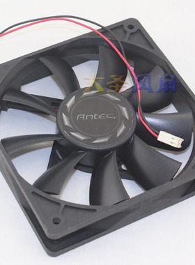 安钛克ANTEC 12cm大风量电源风扇 原装台达AUB1212H -PE01  0.39A
