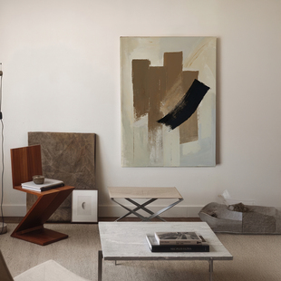 漆笔画艺术抽象涂鸦喷绘靠墙画装饰画客厅玄关挂画卧室餐厅壁画