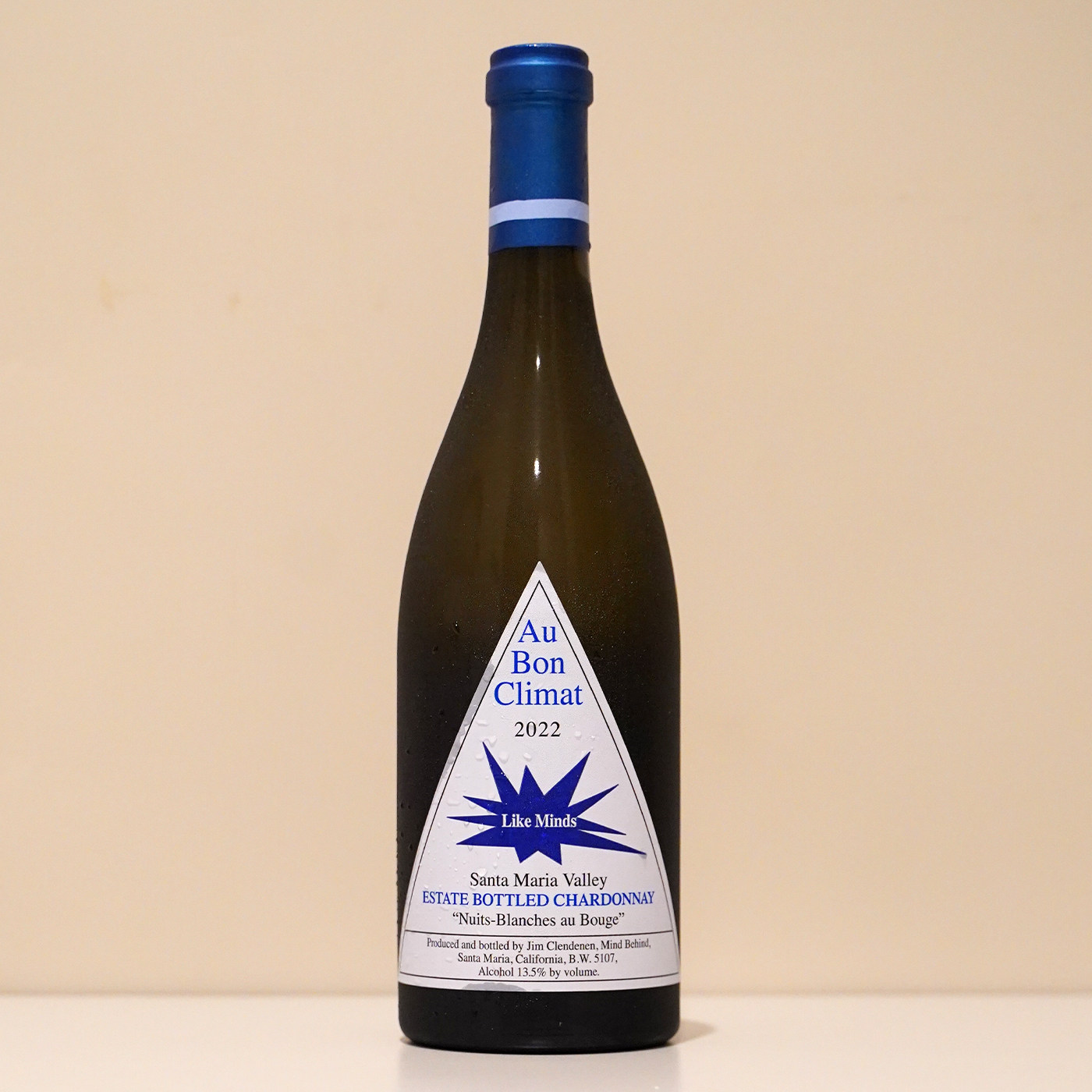 美国加州名庄 原瓶进口 奥邦酒庄夜光霞多丽干白葡萄酒750ml