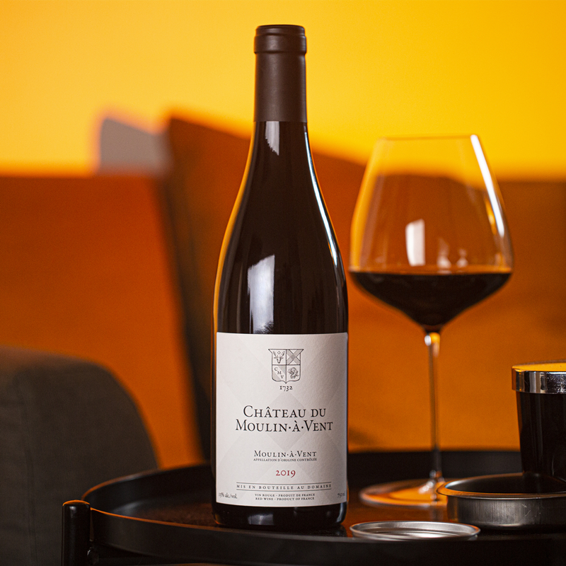 WE93 法国薄若莱Chateau du Moulin干红 佳美 原品进口